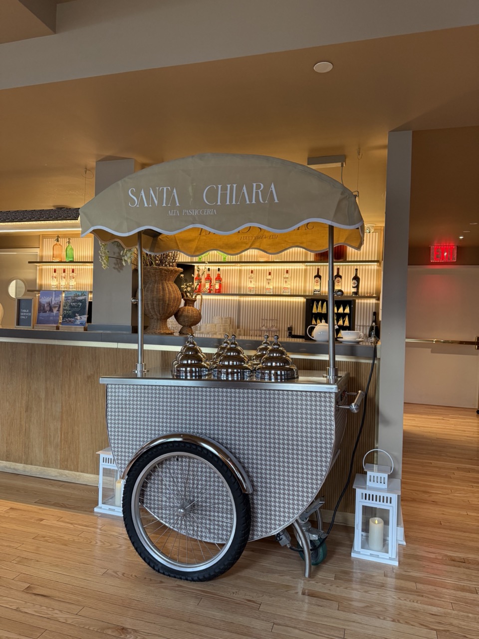 Santa Chiara gelato cart 6